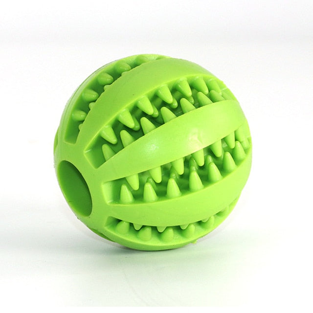 Hundespielzeug Ball,Denta Fun Ball,Kauspielzeug Rubber Ball,Leckerlie Ball Hunde Klein