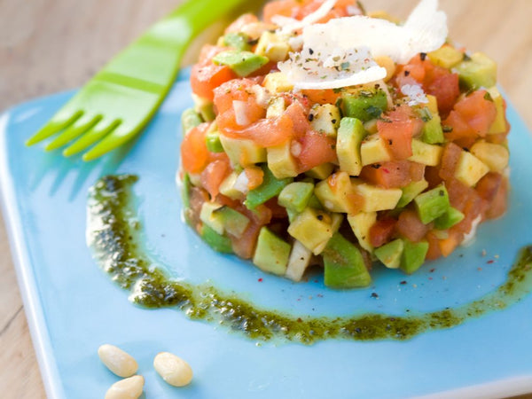 Tartare d'Avocat et de Tomates, une des meilleurs recettes de Pâques