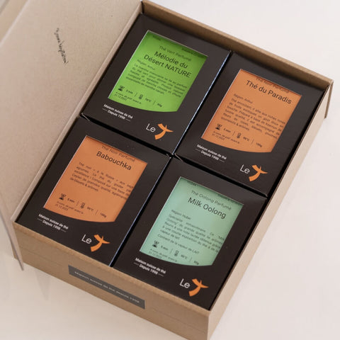 Coffret de thés parfumés