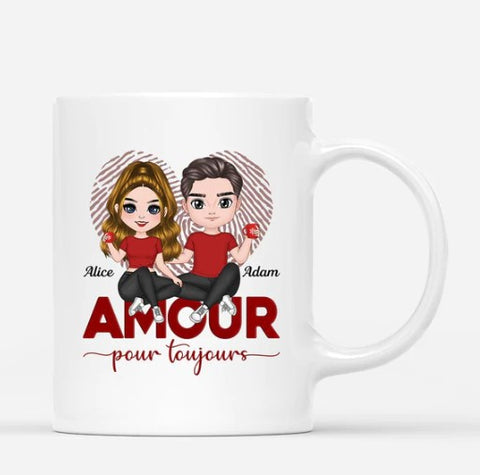 Idée Cadeau 6 Mois En Couple Mug