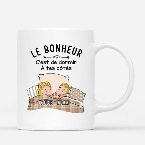 Idées cadeaux de remerciement Mug Le Bonheur Personnalisé[product]