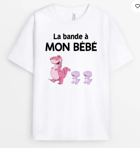 Idée Cadeau Baptême Garcon T-Shirt Personnalisé