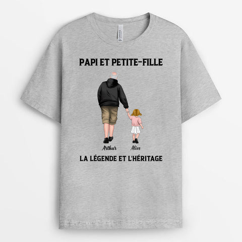 T-shirt Papi Papa Personnalisé Pour Pâques