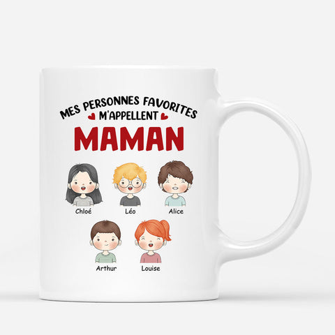 bricolage fête des mères facile et rapide comme Mug Mes Personnes Favorites Personnalisé[product]