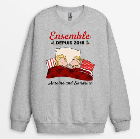 cadeau de noel fait maison sweatshirt