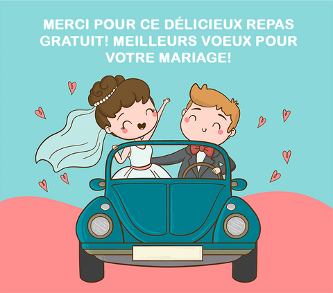 carte felicitation mariage humoristique