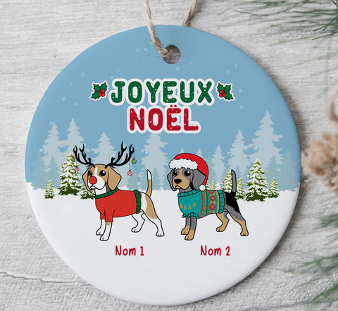 coffret cadeau femme noel ornement de noel