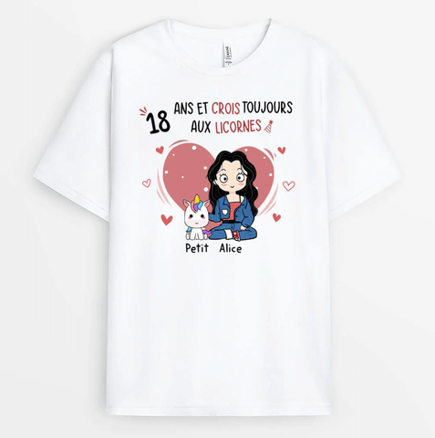 combien peut-on donner d'argent pour un anniversaire t-shirt personnalisé