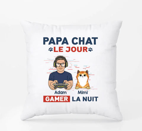 Idée Cadeau Geek Coussin Personnalisé