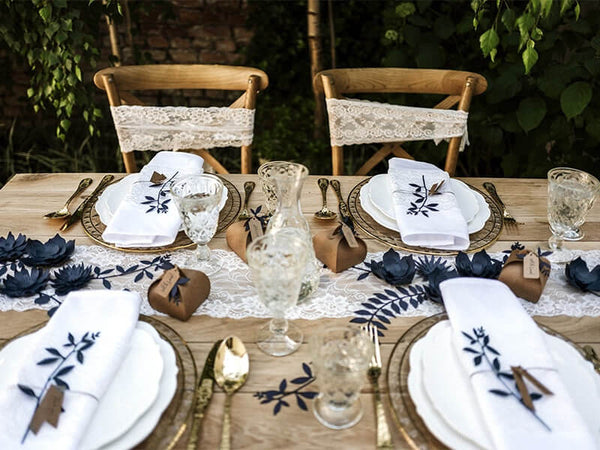 décoration table de mariage