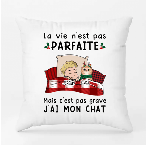 idee cadeau Noel ado coussin personnalisé