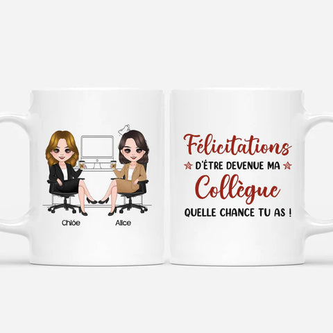 Mug Personnalisé - Idée Cadeau Anniversaire Collègue