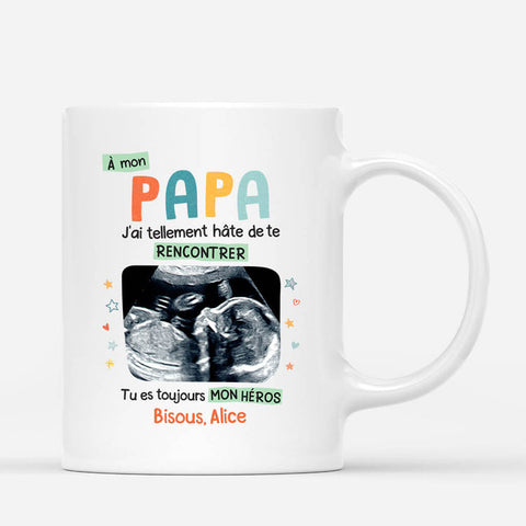 Cadeau Futur Papa - Mug personnalisé par Un Voeu à Chaque Noeud – Un Vœu à  Chaque Nœud