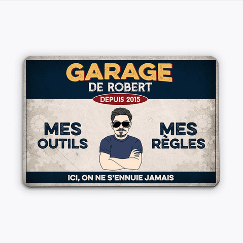 cadeau anniversaire pas cher plaque personnalisée