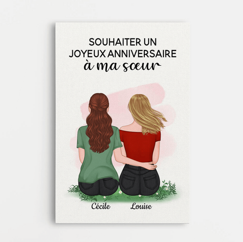 KOYFOYO Cadeaux pour sœurs de la part d'une sœur – Cadeaux d'anniversaire  de la part d'une sœur, cadeaux de sœur pour meilleure amie, femme – Cadeaux  de fête des mères, de Noël