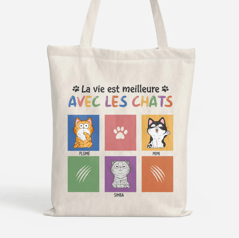 idée cadeau couple 50 ans tote bag personnalisé