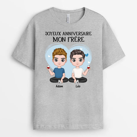 Idée cadeau drole pour homme T-Shirt Joyeux Anniversaire Personnalisé