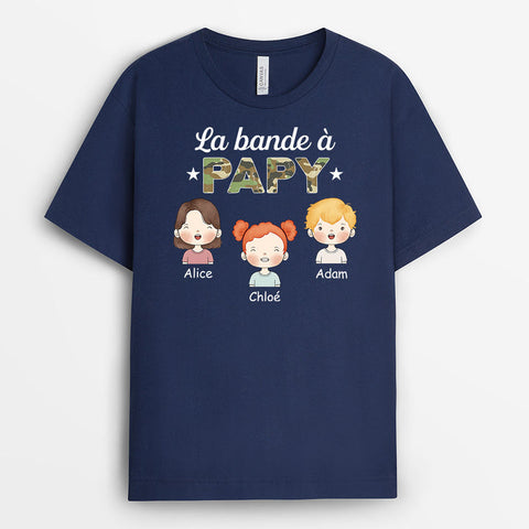 Idée Cadeau En Famille T-shirt La Bande À Papy