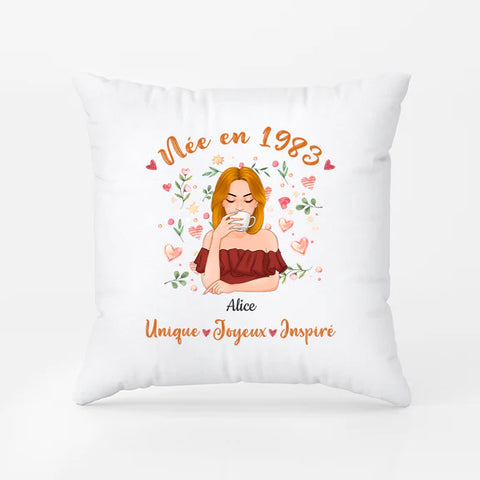 Idée Cadeau Femme 40 Ans Luxe coussin