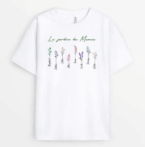 idée cadeau femme 40 ans t-shirt personnalisé maman