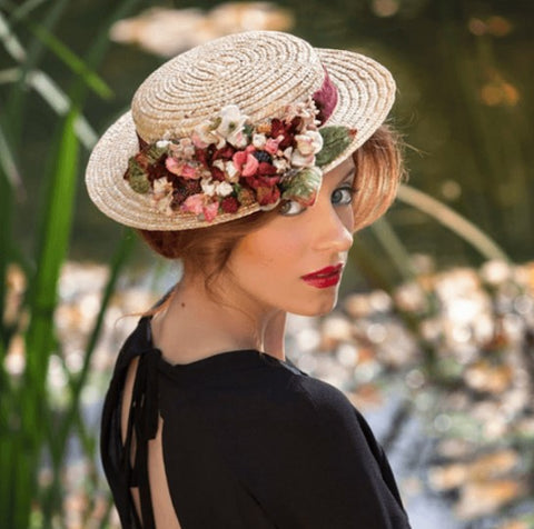 idée cadeau femme luxe chapeau