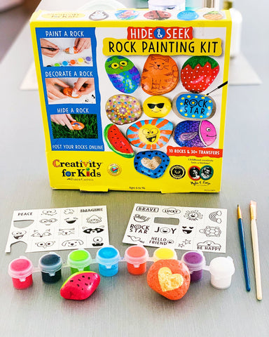 Kit de Peinture sur Pierre - Idée cadeau fille 9-10 ans pas cher