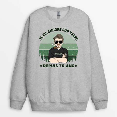 idée cadeau homme agé sweatshirt