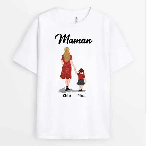 idée cadeau maman 50 ans t-shirt personnalisé