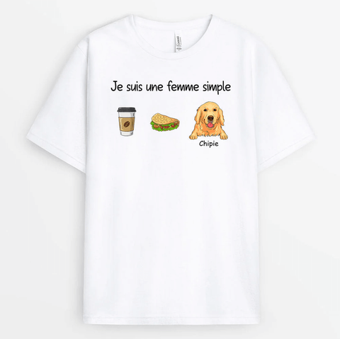 idée cadeau mamie fait main t-shirt personnalisé