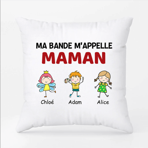 idée cadeau Noël belle-mère coussin personnalisé