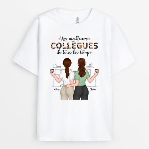 T-shirt Personnalisé - Idée Cadeau Noel Collègue de Travail