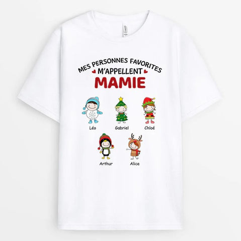 idée cadeau Noël petit budget tshirt personnalisé