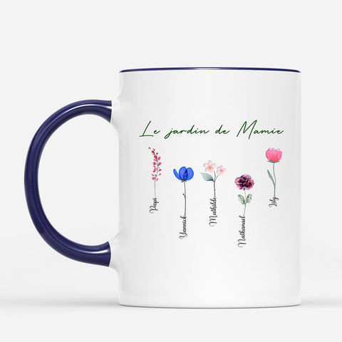 Idée cadeau original pour femme Mug Le Jardin De Mamie Maman Personnalisé[product]