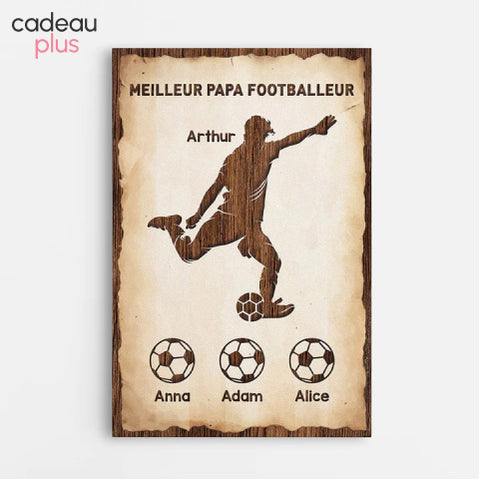 Toile Équipe De Football Personnalisé