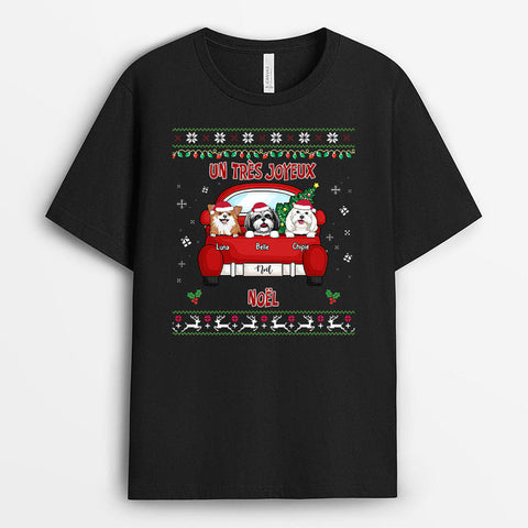 Idée cadeau tata T-shirt Un très joyeux Noël Personnalisé