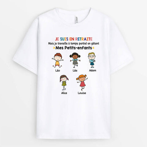 Tonton cadeau T-shirt Joyeux 40e Anniversaire Petit Voleur de Sommeil Personnalisé