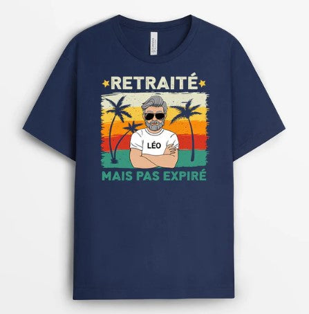 idée cadeau retraite t-shirt