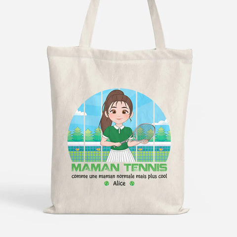 Tote bag Personnalisé Tenis femme