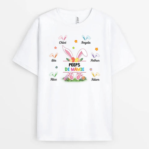 T-shirt Maman Peeps Personnalisé