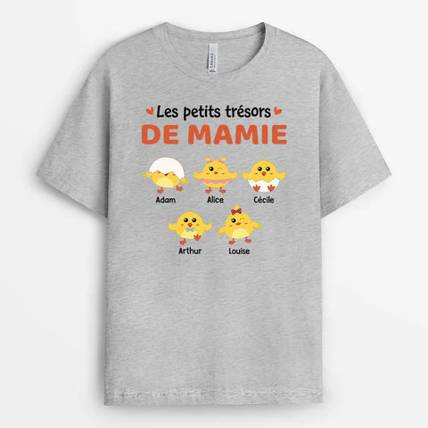 T-shirt Les Petits Trésors de Mamie Maman Personnalisé