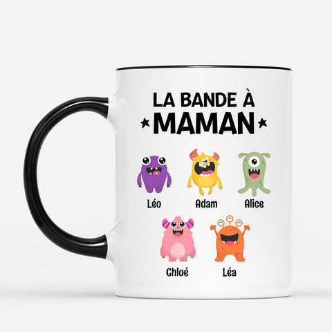 idée cadeau jeune maman Mug La Bande à Maman Monstres Personnalisé