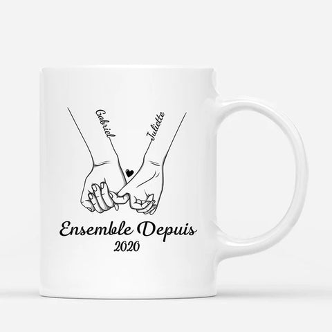 Mug Version Des Mains Personnalisé