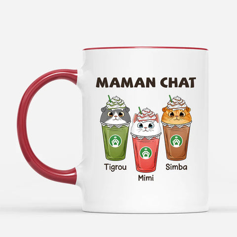 Mug Maman Chat Tasse Personnalisé