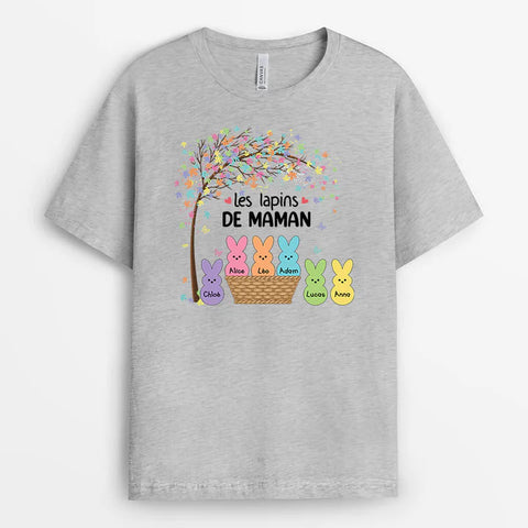 T-shirt Les Lapins de Maman Personnalisé