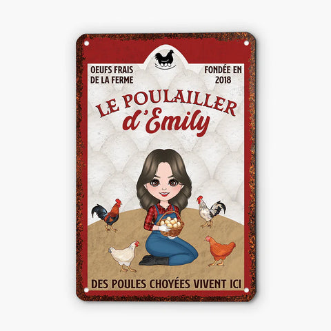 Plaque Personnalisée Idee anniversaire femme cadeau