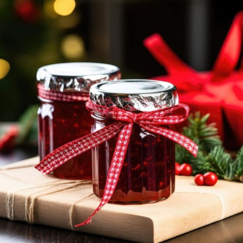 Pot de confiture est un bon cadeau pour tonton fait maison