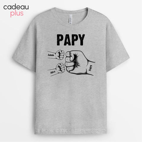 T-shirt papa pingpong