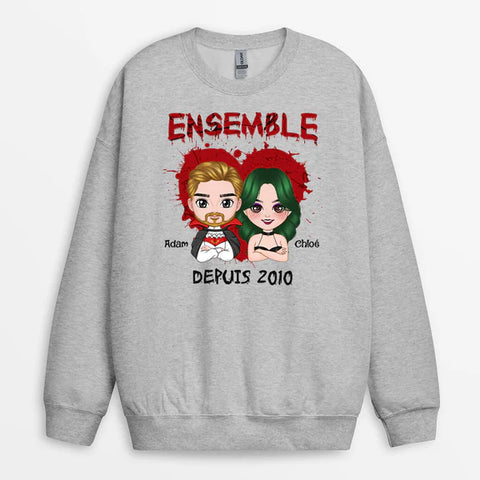 Sweatshirt Ensemble Personnalisé