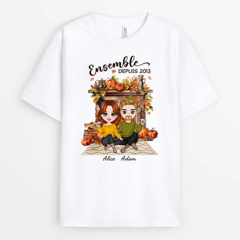 T-shirt Version Automne Personnalisé: