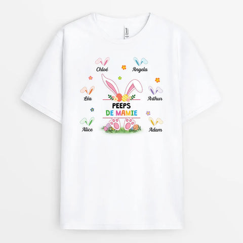 T-shirt Mamie Peeps Personnalisé